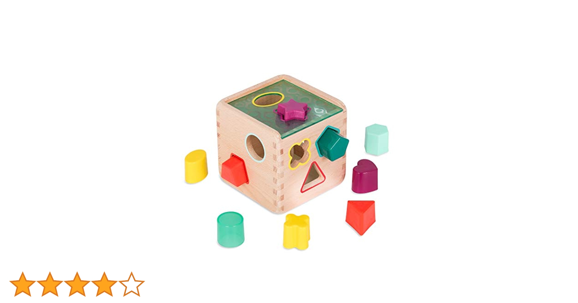 Amazon.co.jp: B. toys 木製型はめパズル 形合わせパズル